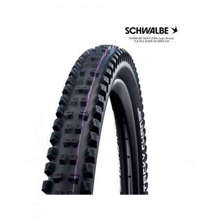 SCHWALBE Cubierta neumatico bicicleta TACKY CHAN EVO 29 SUPER GRAVITY ADDIX SOFT 29X2.40 B/B-SK 4026495934503