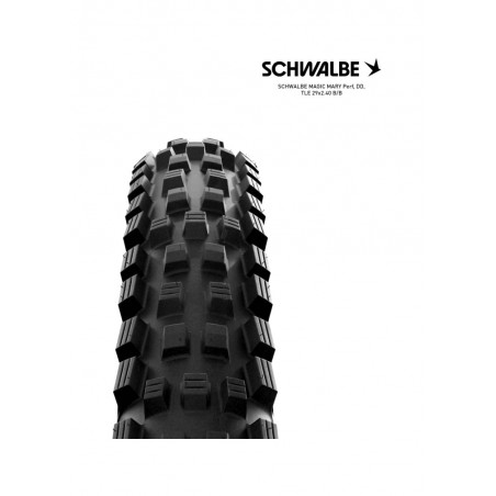 SCHWALBE Cubierta neumatico bicicleta MAGIC MARY PERF DD TLE 29X2.40 B/B 4026495935340