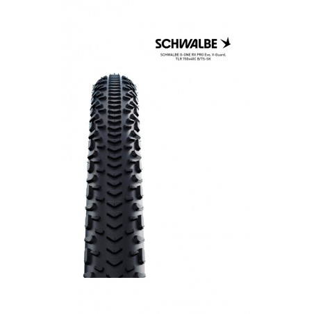 SCHWALBE Cubierta neumatico bicicleta G-ONE RX PRO EVO V-GUARD TLR 28X1.50 700X40C B/TS-SK 4026495938044