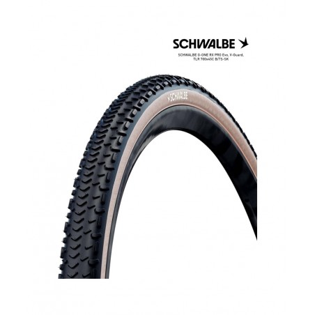 SCHWALBE Cubierta neumatico bicicleta G-ONE RX PRO EVO V-GUARD TLR 28X1.70 700X45C B/TS-SK 4026495945882