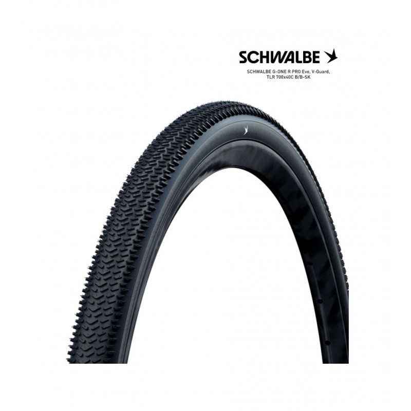 SCHWALBE Tire bicycle G-ONE R PRO EVO V-GUARD TLR 28X1.50 700X40C B/B-SK 4026495946186