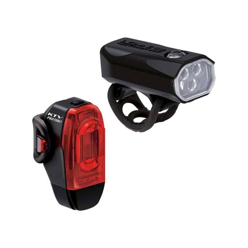 LEZYNE Front and rear light set KTV DRIVE PRO 300+ / DRIVE+ PAIR 4710582551987