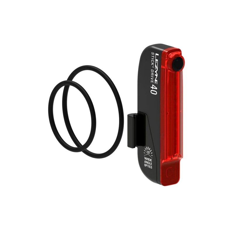 LEZYNE Bicycle rear light STICK+ DRIVE SEAT CLAMP 40 LUMENS 4710582554193