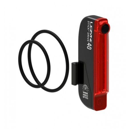 LEZYNE Bicycle rear light STICK+ DRIVE SEAT CLAMP 40 LUMENS 4710582554193
