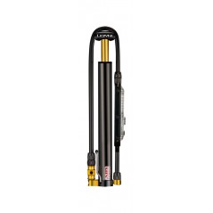 LEZYNE Bomba de mano tipo taller con manómetro digital para gran volumen MICRO FLOOR DRIVE HVG 300MM - 90 PSI 4712805989249
