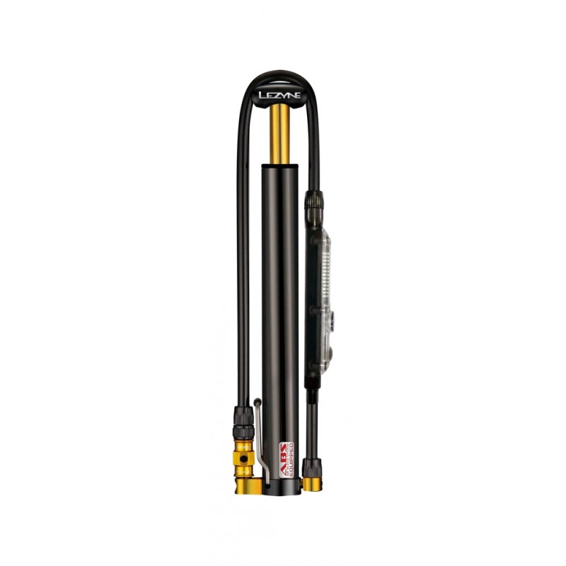 LEZYNE Bomba de mano tipo taller con manómetro digital para gran volumen MICRO FLOOR DRIVE HVG 300MM - 90 PSI 4712805989249