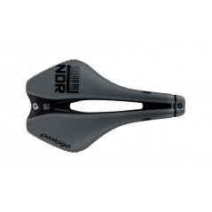 PROLOGO SILLIN ASIENTO BICICLETA DIMENSION NDR 245 X 143 MM, GRIS/NEGRO, 152 GR CARBONO NACK, 7 9,3 MM 4716112780391