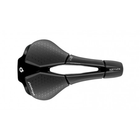 PROLOGO BICYCLE SEAT SILLIN 250 X 147 MM, NEGRO, 205 GR SCRATCH M5 SPACE CARBONO NACK, 7 9,3 MM 4716112787949