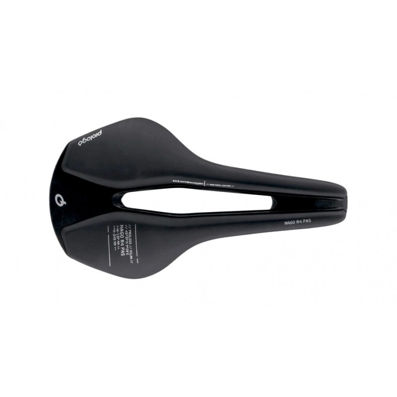 PROLOGO SILLIN ASIENTO BICICLETA NAGO R4 PAS 245 X 137 MM, NEGRO, 140 GR CARBONO NACK, 7 9,3 MM 4716112788465