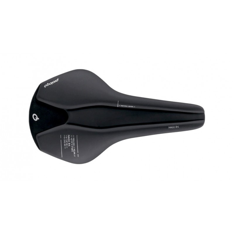 PROLOGO SILLIN ASIENTO BICICLETA NAGO R4 245 X 137 MM, NEGRO, 201 GR TIROX, 7 MM 4716112788526