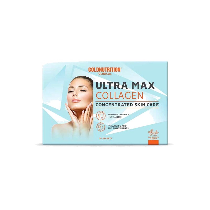 GOLD NUTRITION Nutritional supplement with collagen for athletes ULTRAMAX 30 SOBRES 5601607010376