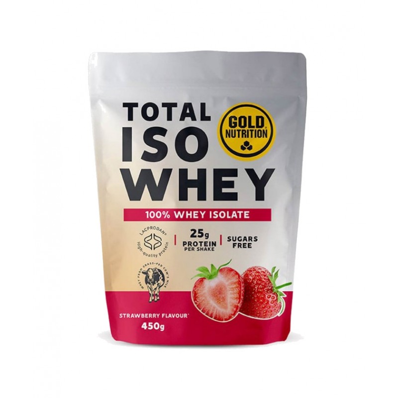 GOLD NUTRITION Protein supplement for sports recovery TOTAL ISO WHEY 450 G 5601607079021VAR