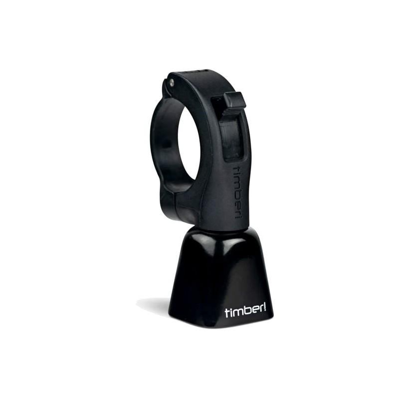 TIMBER BELL Campana timbre para bicicleta BOLT-ON YEW! 35MM/31,8MM/22,2MM BLACK 610012182887