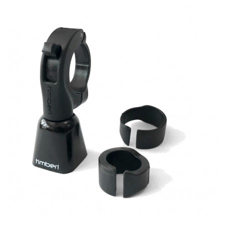 TIMBER BELL Campana timbre para bicicleta BOLT-ON YEW! 35MM/31,8MM/22,2MM BLACK 610012182887