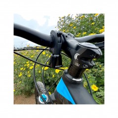 TIMBER BELL Campana timbre para bicicleta BOLT-ON YEW! 35MM/31,8MM/22,2MM BLACK 610012182887