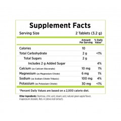 SALTSTICK Chewable electrolyte tablets for sports FASTCHEWS GREEN APPLE 12 X 10U. 691835869636