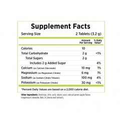 SALTSTICK Chewable electrolyte tablets for sports FASTCHEWS GREEN APPLE 60U. 691835869735