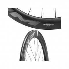 FULCRUM Bicycle wheels set SPEED 57 DB TEAM 2WF, AFS, USB + 2WF VALVE FRONT+REAR / SHIMANO 8055728113046