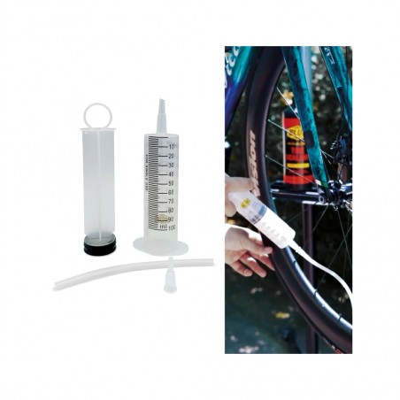 BLUB Jeringuilla para meter el liquido tubelizacion TUBELESS SYRINGE 100ML 8436577100751