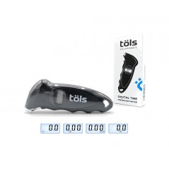TÖLS Medidor digital de presión para neumáticos bicicleta RANGE: 0-10 BAR 8436577110965