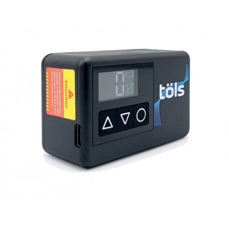 TÖLS Compresor de aire con manómetro para llevar en la bicicleta AINA SMART PUMP PRESTA/SCHRADER, 120 PSI MAX 8436577116783