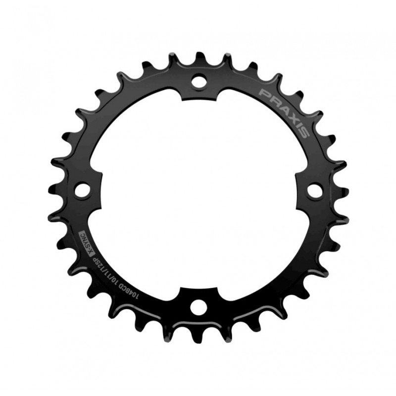 PRAXIS Bicycle chainring E-BIKE STEEL 34T 104BCD 10/11/12SP 850033390803