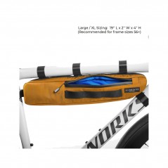 ALMSTHRE Full elongated frame bag SIGNATURE 48,3 X 5,1 10,2 CM 850054421074VAR