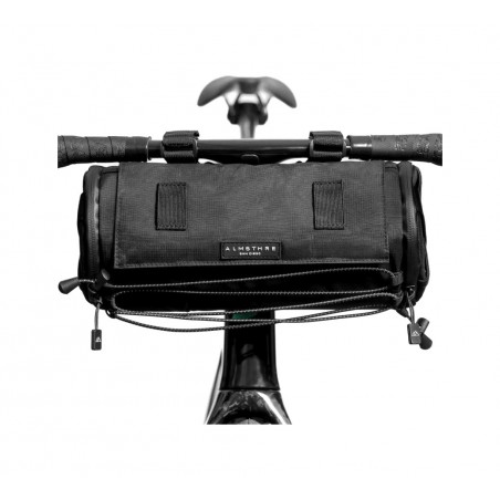 ALMSTHRE Bolsa de manillar extra grande para bicicleta SIGNATURE XL BAR BAG 28 X 12,7 8,9 CM 850054421814