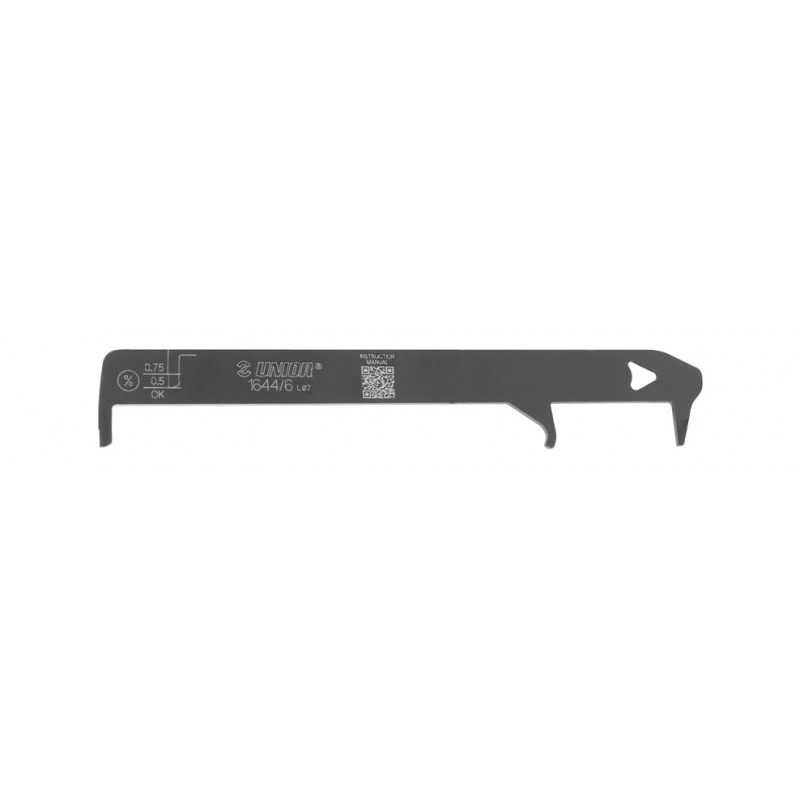 UNIOR Bicycle chain wear gauge 1644/6 726846