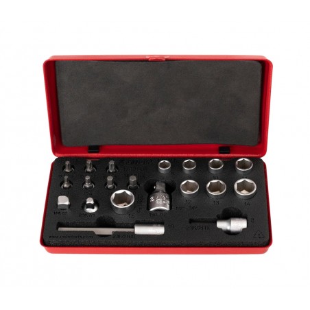 UNIOR Kit de llaves vaso para bicicleta ALLEN, TORX 727009