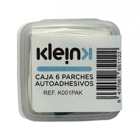 KLEIN Caja de parches autoadhesivos para pinchazos 6 UNIDADES 727486