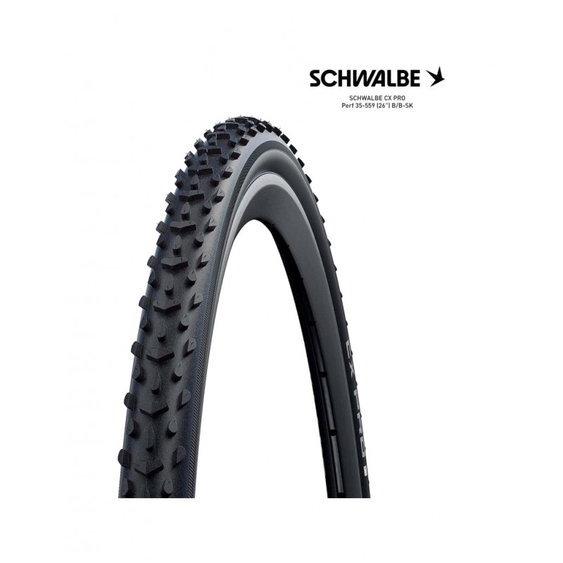 SCHWALBE Tire bicycle CX PRO PERF 26X1.35 B/B-SK 4026495756983
