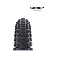SCHWALBE Cubierta neumatico bicicleta LITTLE JOE PERF 14X1.40 B/B-SK+RT 4026495892797