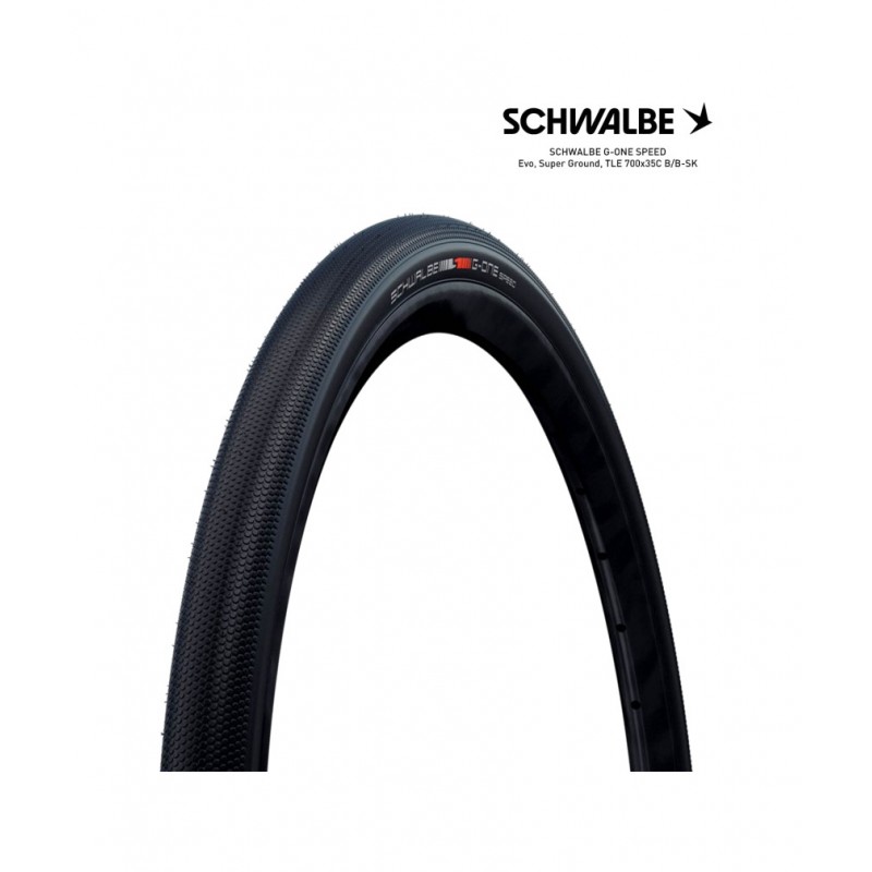 SCHWALBE Tire bicycle G-ONE SPEED EVO SUPER GROUND TLE 700X35C B/B-SK 4026495920629