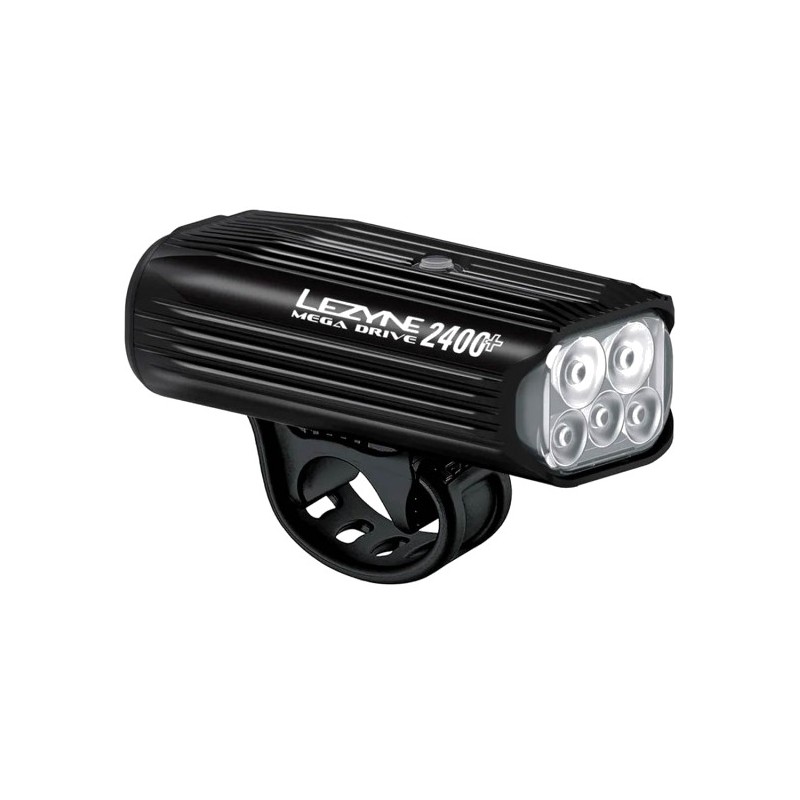 LEZYNE Bicycle front light MEGA DRIVE 2400+ LOADED KIT 4710582552533