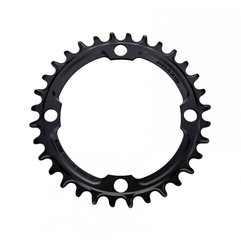 PRAXIS Bicycle chainring N/W 10/11/12SP 34T - 104 BCD 850033390810