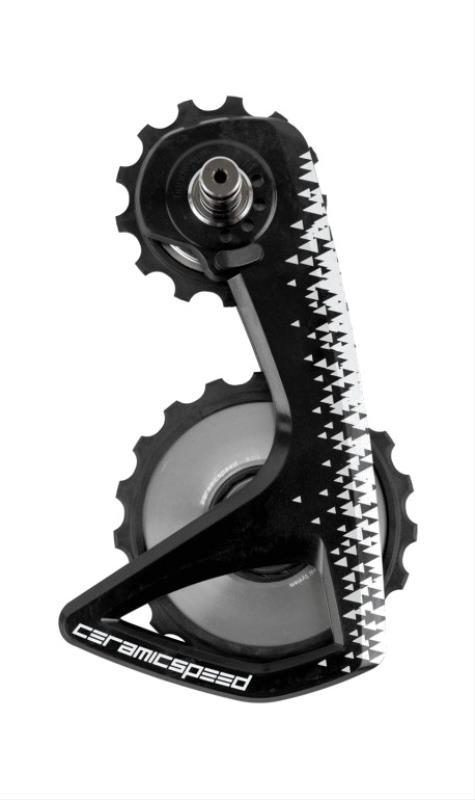 CERAMICSPEED Oversized pulley system for rear derailleur OSPW RS SHIMANO 9250/8150 ALPHA ARGENT SPECIAL EDITION 5711050145775
