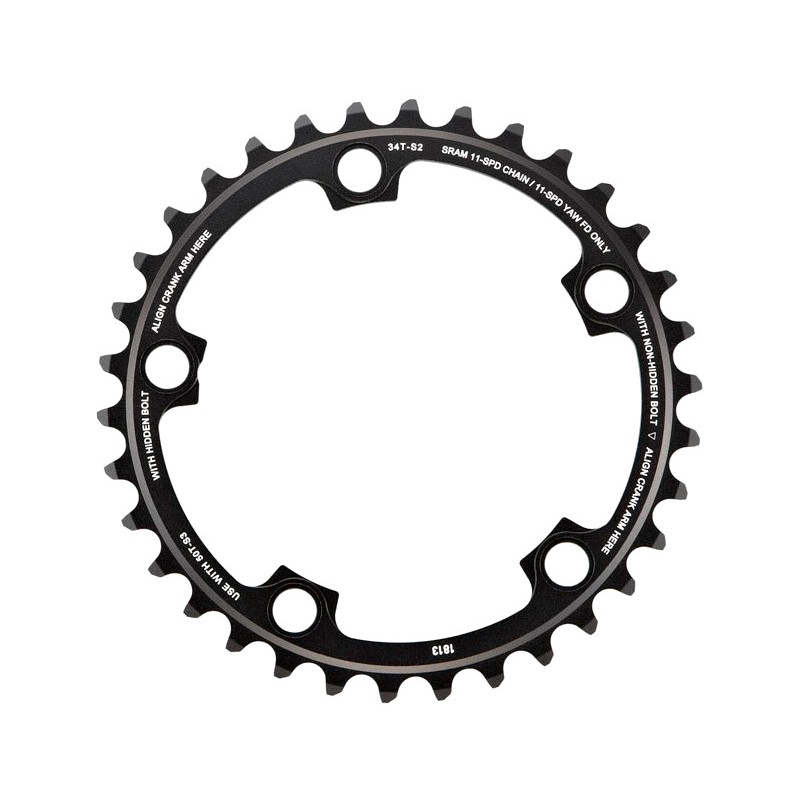 SRAM Plato bicicleta 110 BCD ROAD RED22 11V 11.6218.010.009VAR