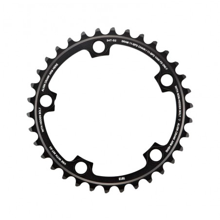 SRAM Plato bicicleta 110 BCD ROAD RED22 11V 11.6218.010.009VAR