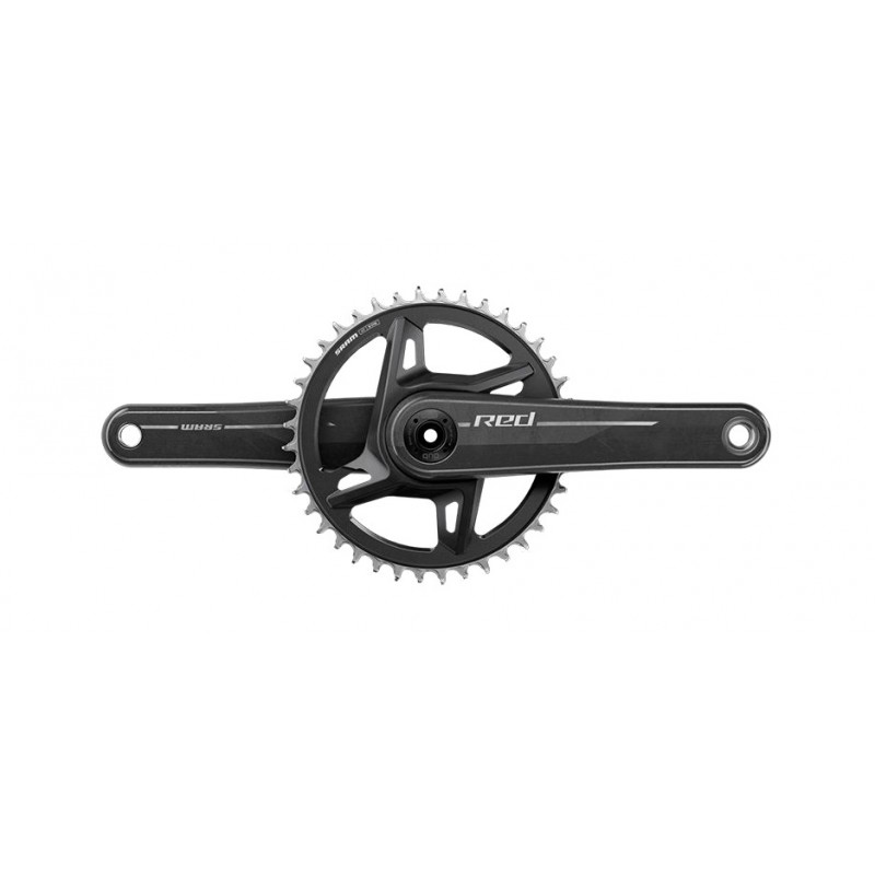 SRAM Crankset with potentiometer RED XPLR DUB WIDE E1 160 MM CARBONO 109111