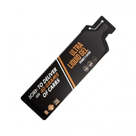 BORN Gel energético líquido para deportistas sabor naranja 60 ML (12 UNIDADES) 728380