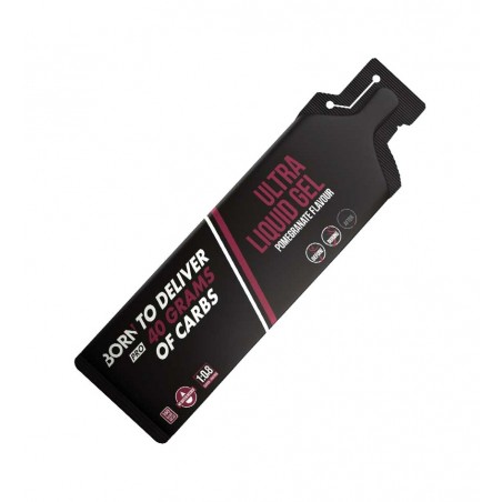 BORN Liquid energy gel for athletes with pomegranate flavor 60 ML (12 UNIDADES) 728381