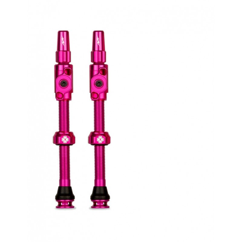 MUC-OFF Juego de válvulas tubeless para llantas BIG BORE LITE XL ALUMINIO 728679VAR