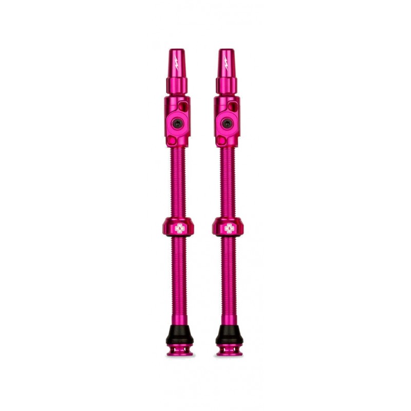 MUC-OFF Juego de válvulas tubeless para llantas BIG BORE LITE XXXL ALUMINIO 728686VAR