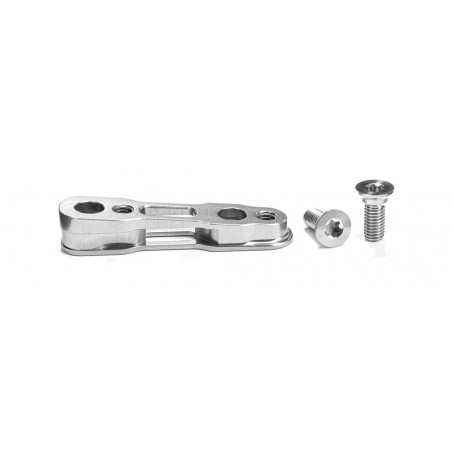 adaptador para pinza de freno de montaje plano trasero sram flat mount 160 mm tornillos titanio