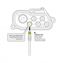 SP CONNECT Cable de carga con interfaz específica para sistema motor eléctrico cargadores BOSCH LPP SPC+ 728211