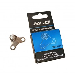 XLC Imán para sensor de velocidad bicicleta eléctrica con disco 6 agujeros BR-X160 1 MM 2500371915