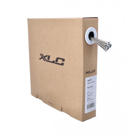 XLC Cables de cambio para bicicleta SH-X45 1.1/2250 MM 4X4 ACERO (50 UNIDADES) 2501160051