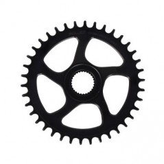 XLC Bosch-compatible direct mount chainring for electric bicycle CR-E40 55 MM BDU-38 9-11V ALUMINIO 2502860502VAR