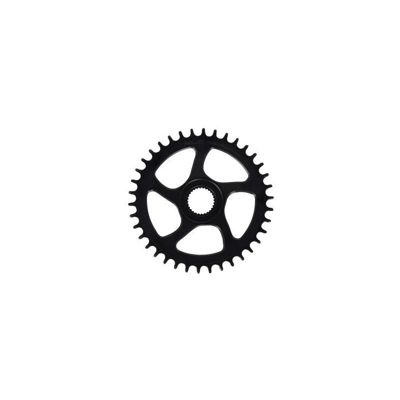 XLC Plato para bicicleta eléctrica de montaje directo compatible con bosch CR-E40 55 MM BDU-38 9-11V ALUMINIO 2502860502VAR